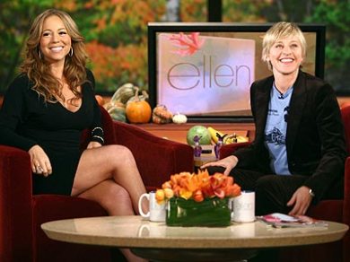 Guest of Ellen's Mariah Carey!